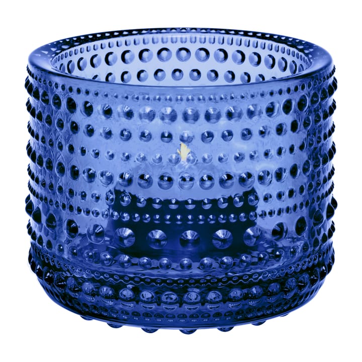 Suporte de velas Kastehelmi, Azul ultramarino Iittala