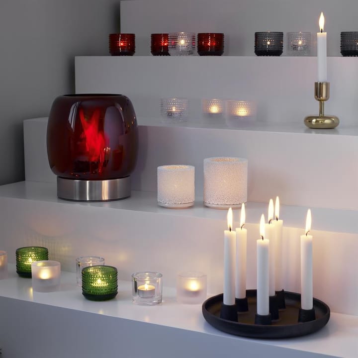 Suporte de velas Kastehelmi, cinza Iittala