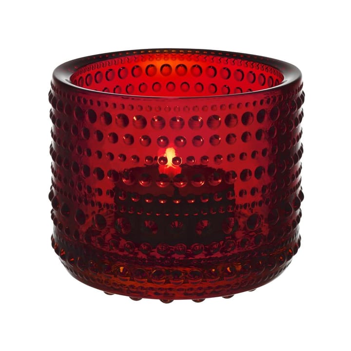 Suporte de velas Kastehelmi - Cranberry - Iittala