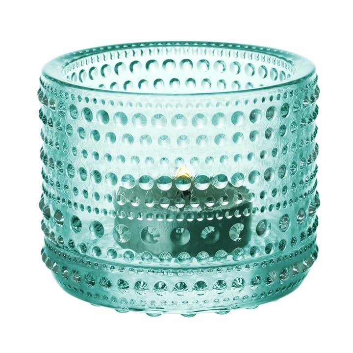 Suporte de velas Kastehelmi - verde água - Iittala