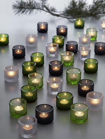 Suporte de velas Kastehelmi - verde maçã - Iittala