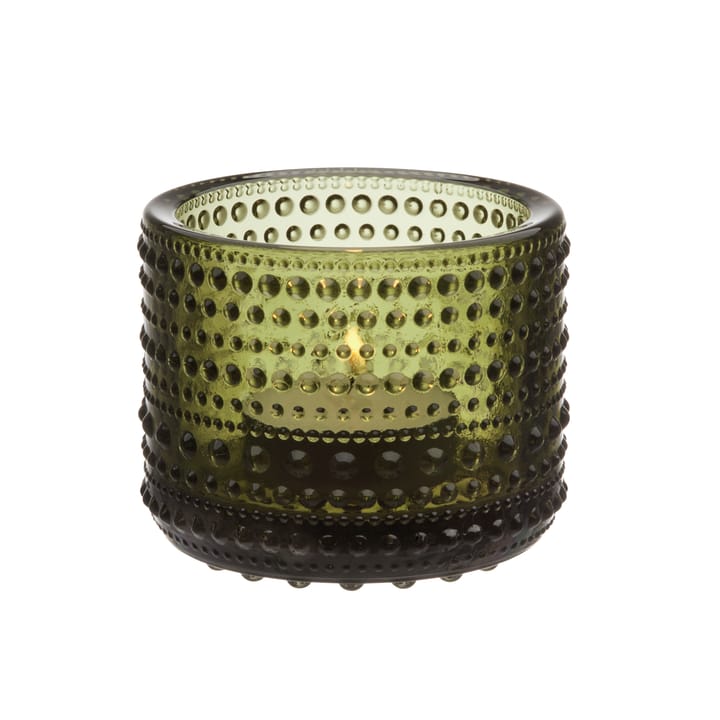 Suporte de velas Kastehelmi - Verde musgo - Iittala