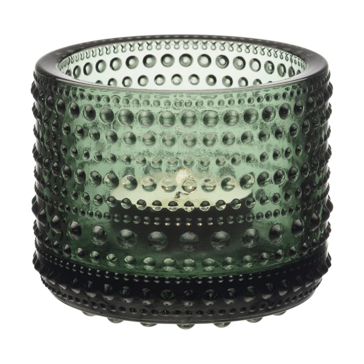 Suporte de velas Kastehelmi - Verde pinho - Iittala