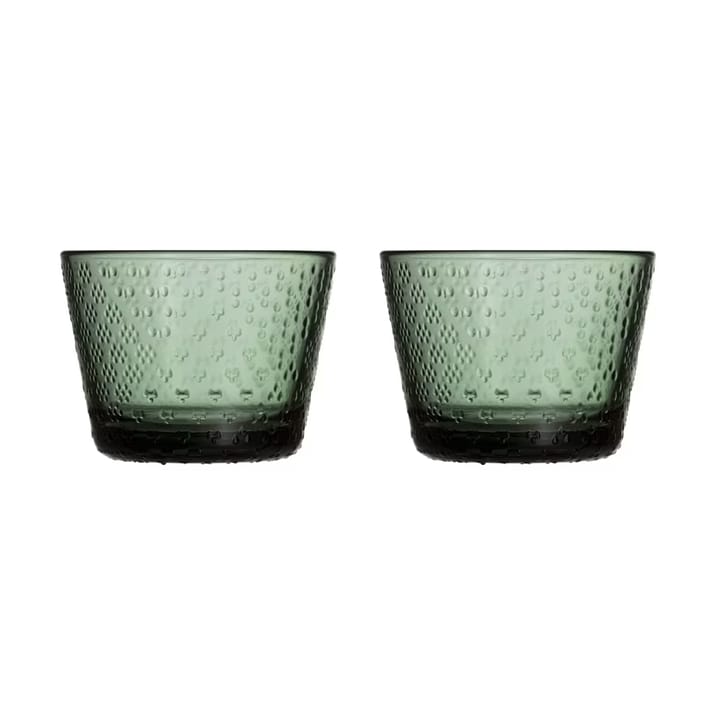 Tundra copo de água 16 cl 2 unid. - Verde pinho - Iittala