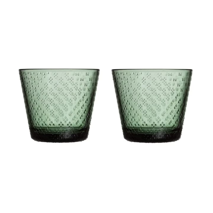 Tundra copo de água 29 cl 2 unid. - Verde pinho - Iittala