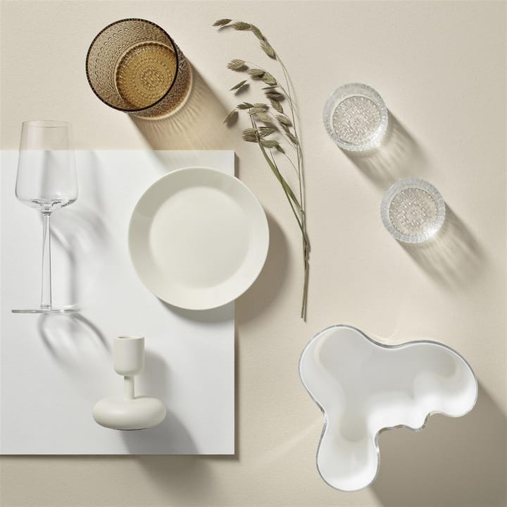 Vaso Aalto branco opala, 120 mm Iittala