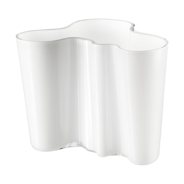 Vaso Aalto branco opala - 160 mm - Iittala