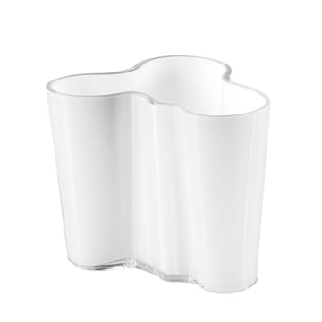 Vaso Aalto branco opala - 95 mm - Iittala