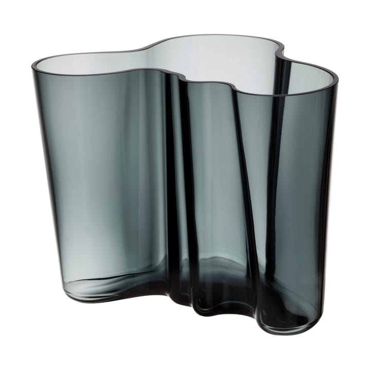 Vaso Alvar Aalto cinza escuro - 160 mm - Iittala