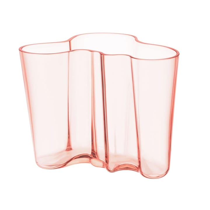 Vaso Alvar Aalto rosa salmão - 160 mm - Iittala