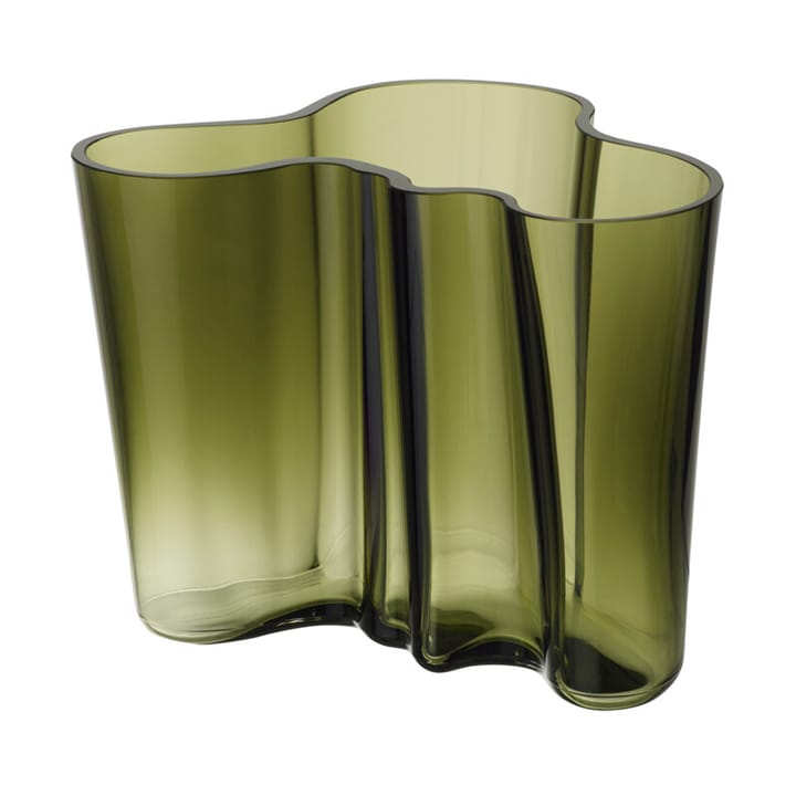 Vaso Alvar Aalto verde musgo - 160 mm - Iittala