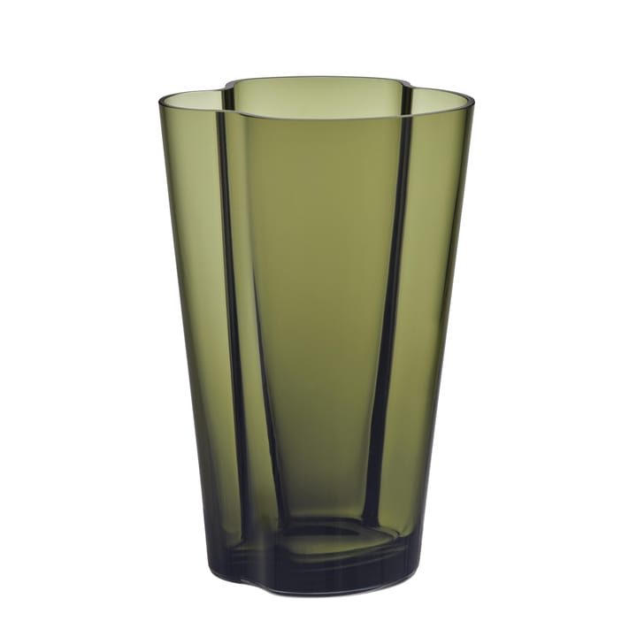 Vaso Alvar Aalto verde musgo - 220 mm - Iittala