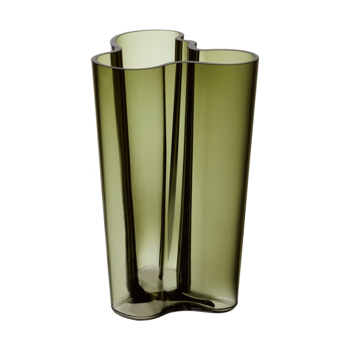 Vaso Alvar Aalto verde musgo - 251 mm - Iittala