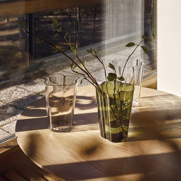 Vaso Alvar Aalto verde musgo - 270 mm - Iittala