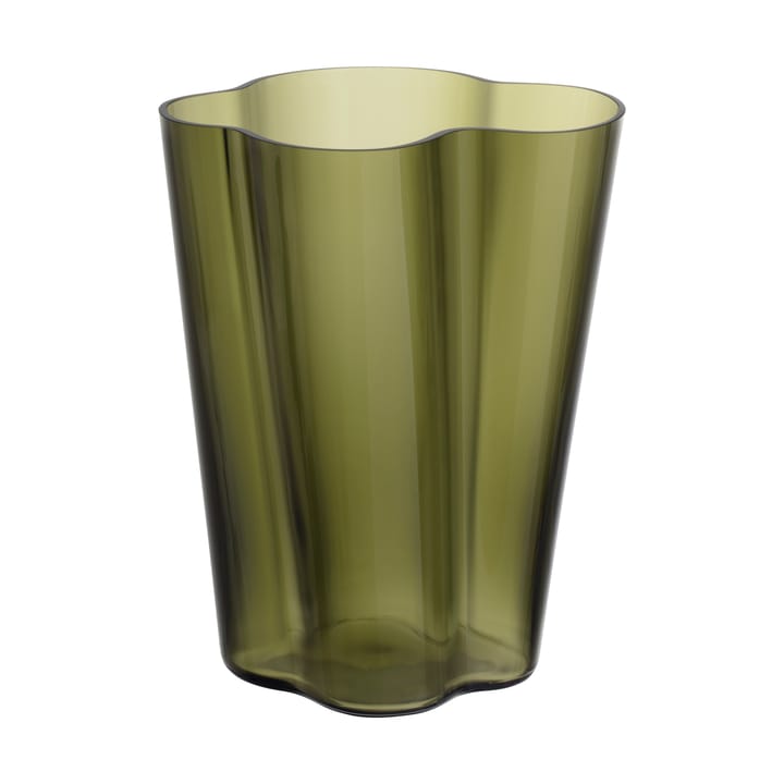 Vaso Alvar Aalto verde musgo - 270 mm - Iittala