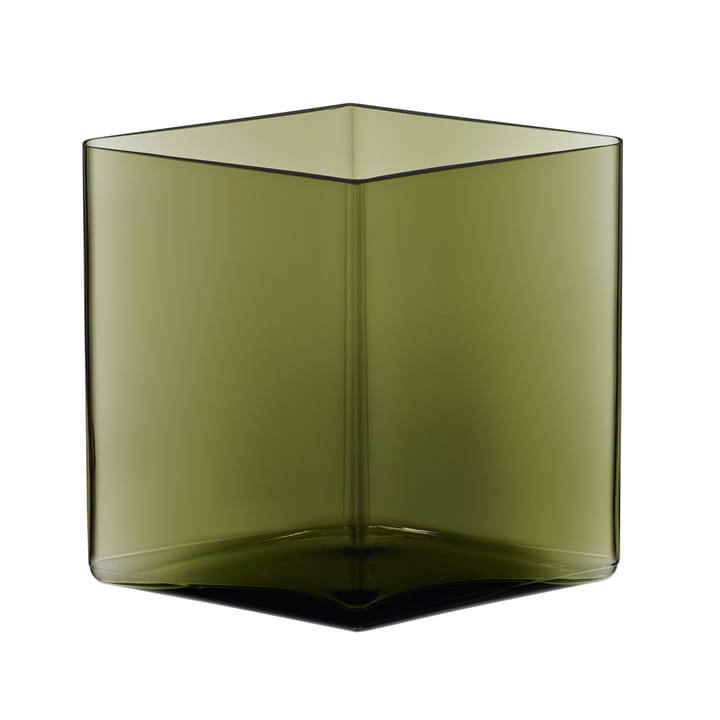 Vaso Ruutu 20,5x18 cm - verde musgo - Iittala