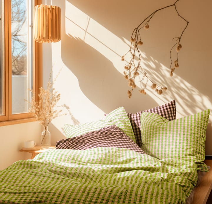 Conjunto de cama Bæk&Bølge 150x210 cm - Verde-Claro rosa - Juna