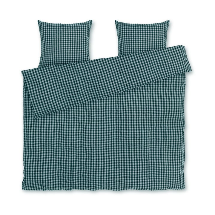 Conjunto de cama Bæk&Bølge 200x220 cm - Verde-azul claro - Juna