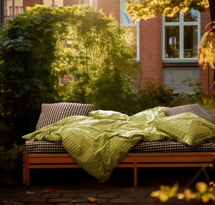 Conjunto de cama Bæk&Bølge 200x220 cm - Verde-Claro rosa - Juna