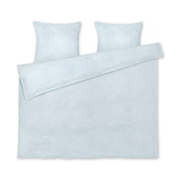 Conjunto de cama Monochrome Lines 220x220 cm, Azul claro-branco Juna