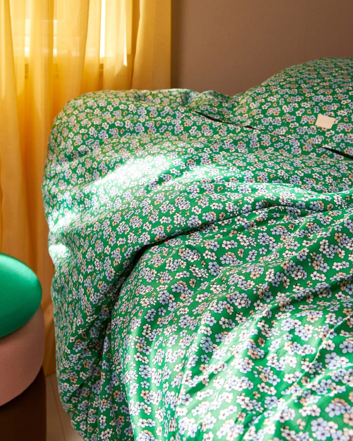 Conjunto de cama Pleasantly 150x210 cm - Verde  - Juna