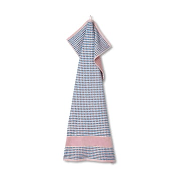 Toalha Check 50x100 cm - Soft pink-azul - Juna