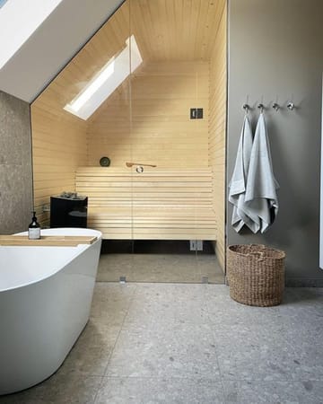 Juniper toalha de banho 70x140 cm - 2 un. - Stone Grey - Juniper