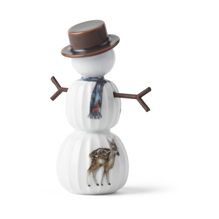 Boneco de neve Hammershøi Christmas - Branco - Kähler