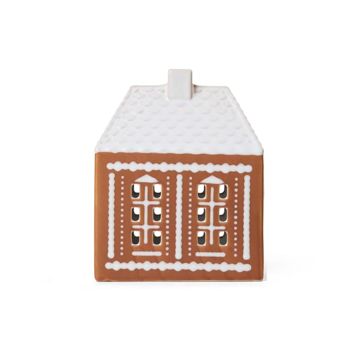 Casa vela Gingerbread medium 15 cm - Castanho - Kähler