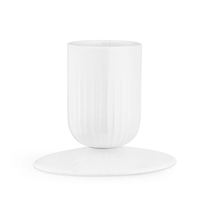 Castiçal bloco Hammershøi Ø5 cm - Branco - Kähler