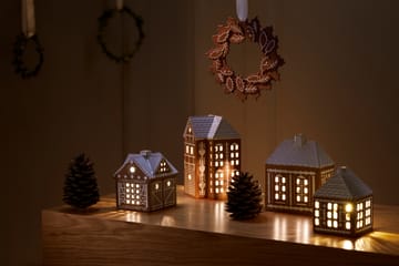 Coroa de Natal Gingerbread Ø18,5 cm - Castanho - Kähler