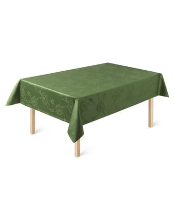 Hammershøi Poppy damask toalha de mesa verde - 150x200 cm - Kähler