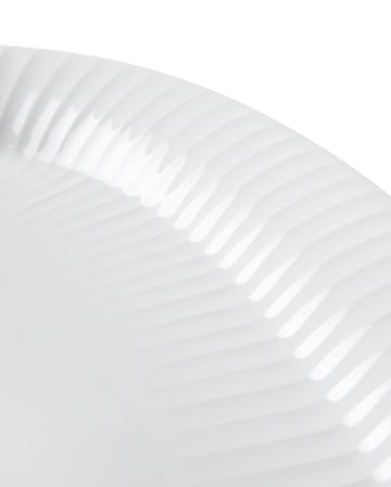 Hammershøi prato de servir oval 40x22.5 cm - Branco - Kähler