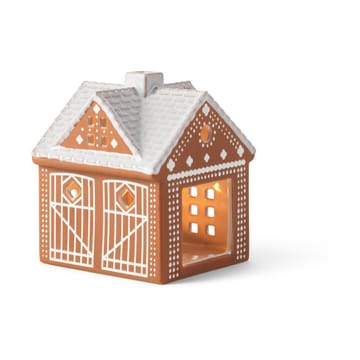 Porta-vela Gingerbread - Christmas barn 11,5 cm - Kähler