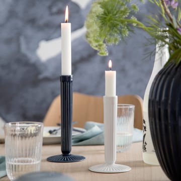 Suporte de velas Hammershøi 21 cm - branco - Kähler