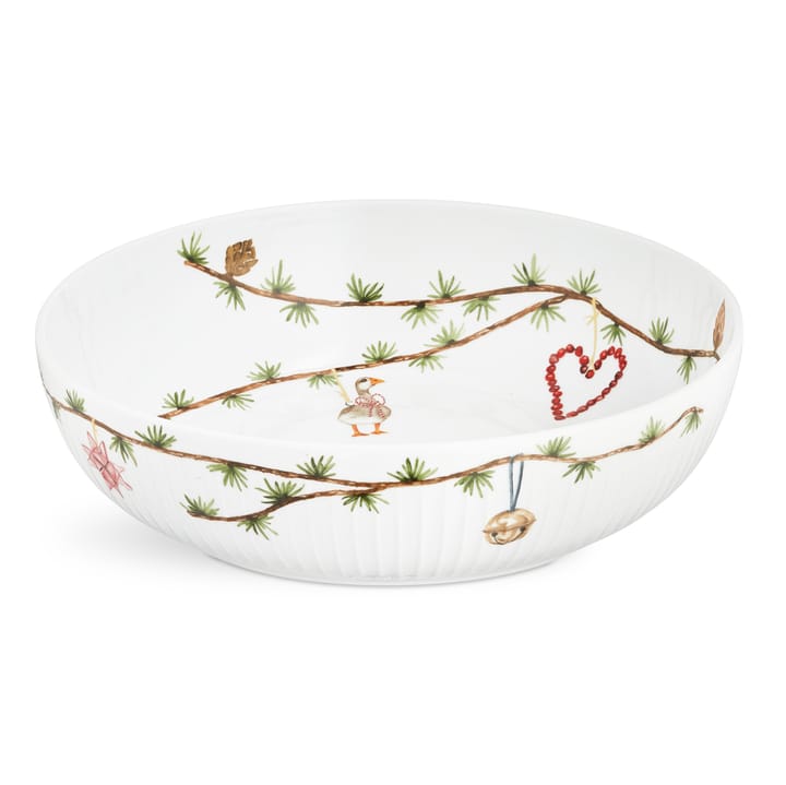 Tigela Hammershøi Christmas Ø30 cm - Branco - Kähler