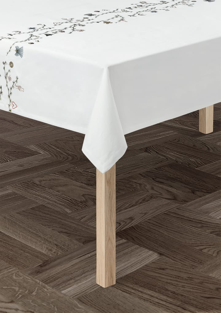 Toalha de mesa Hammershøi Christmas 150x270 cm - Branco - Kähler