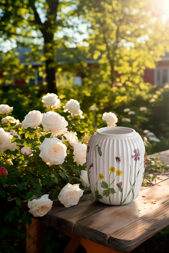 Vaso Hammershøi Summer 21 cm, Wild flowers Kähler