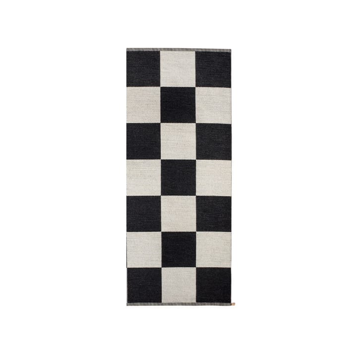 Tapete Checkerboard Icon 85x200 cm - Preto Midnight 554 - Kasthall