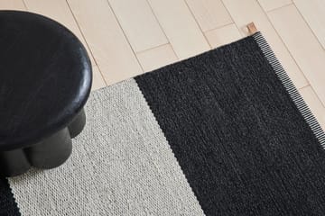 Tapete Wide Stripe Icon 195x300 cm - Preto Midnight 554 - Kasthall