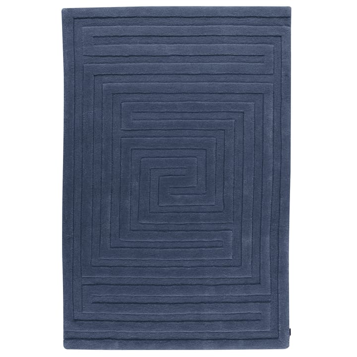 Mini-Labyrint tapete infantil, 120x180 cm - Azul storm - Kateha
