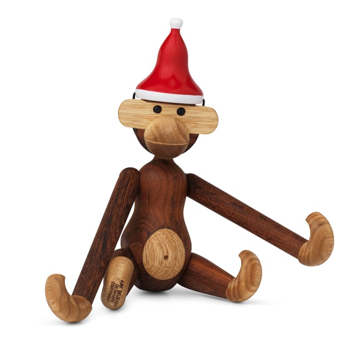 Kay Bojesen macaco+ chapéu de Natal - Pequeno macaco+ chapéu de Natal - Kay Bojesen Denmark