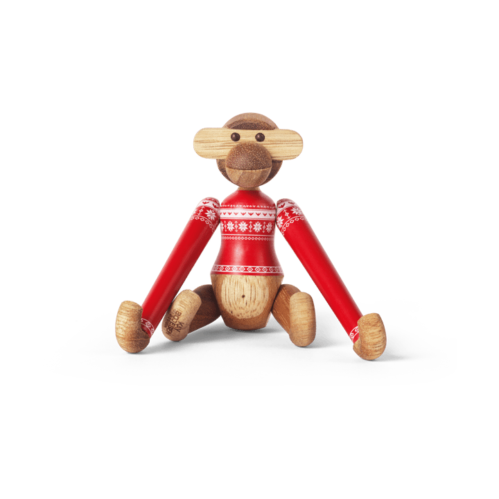 Kay Bojesen macaco mini Christmas Jumper 2024 - Teca-Limba - Kay Bojesen Denmark