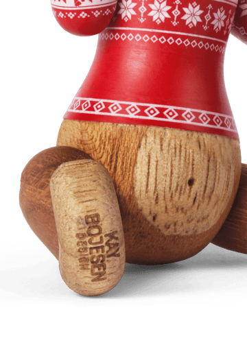 Kay Bojesen macaco mini Christmas Jumper 2024 - Teca-Limba - Kay Bojesen Denmark