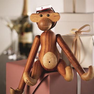 Macaco com chapéu de estudante Kay Bojesen - chapéu de estudante vermelho - Kay Bojesen Denmark