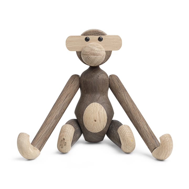 Macaco de madeira pequeno Kay Bojesen - carvalho-carvalho fumado - Kay Bojesen Denmark