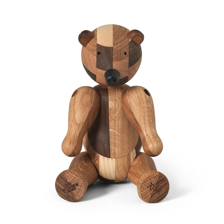 Urso de madeiro Edição de Aniversário Madeira Mista Kay Bojesen - Pequeno - Kay Bojesen Denmark