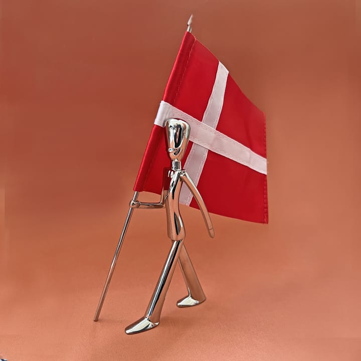Porta-bandeira da Guarda Real 18 cm - Aço inoxidável - Kay Bojesen