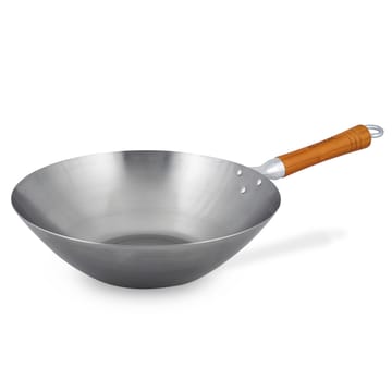 Wok Ken Hom classic carbon Ø32 cm - Aço - Ken Hom