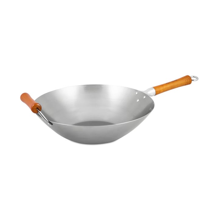 Wok Ken Hom excellence carbon Ø36 cm - Aço - Ken Hom